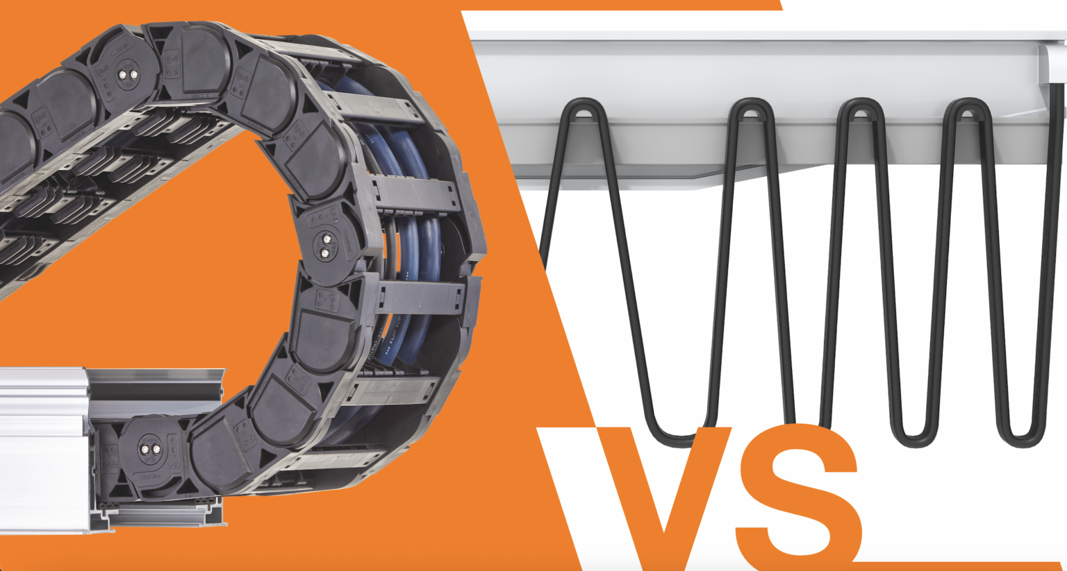 energy chains vs festoons Blog igus Mexiko